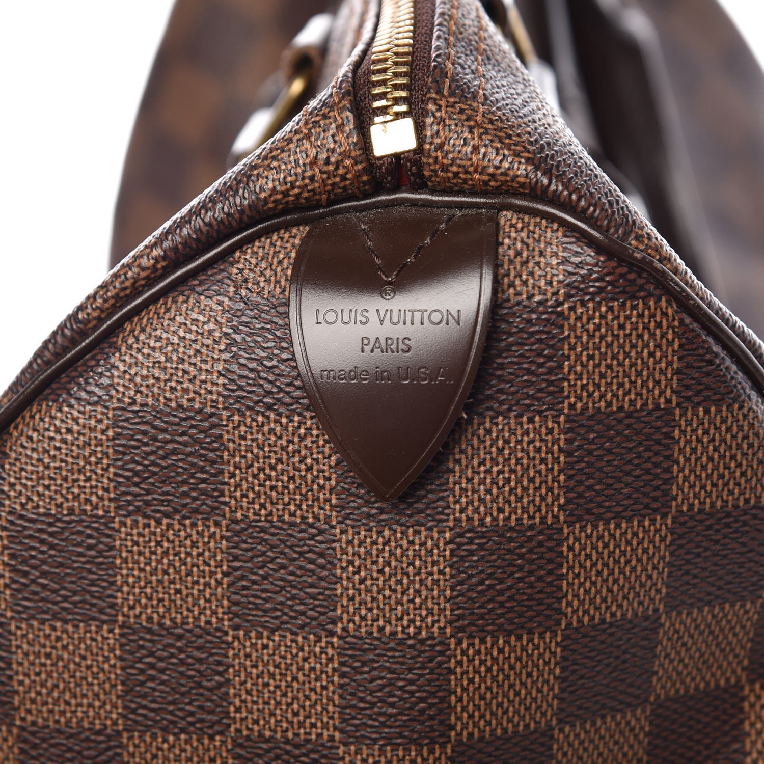 Louis Vuitton Damier Ebene Speedy 30 6 of 7