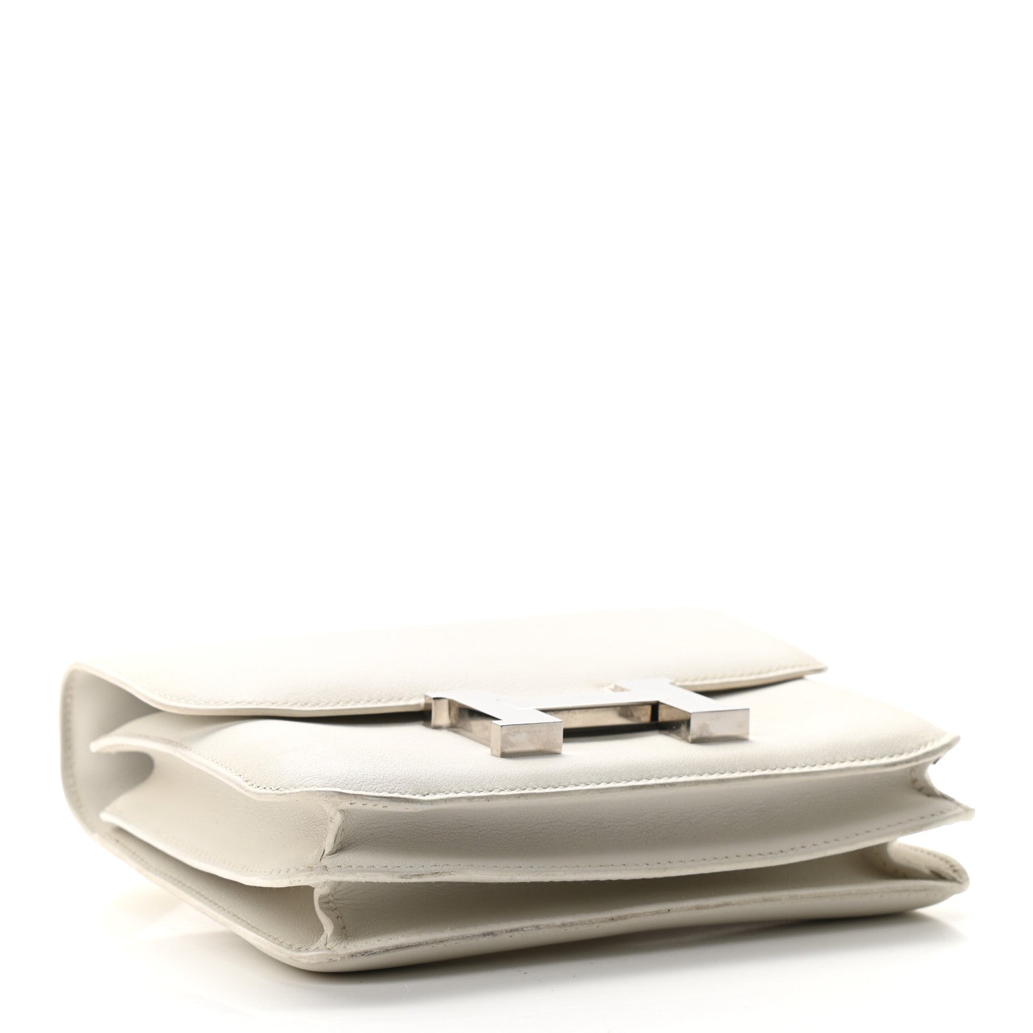 Hermes Swift Constance 18 White 4 of 14