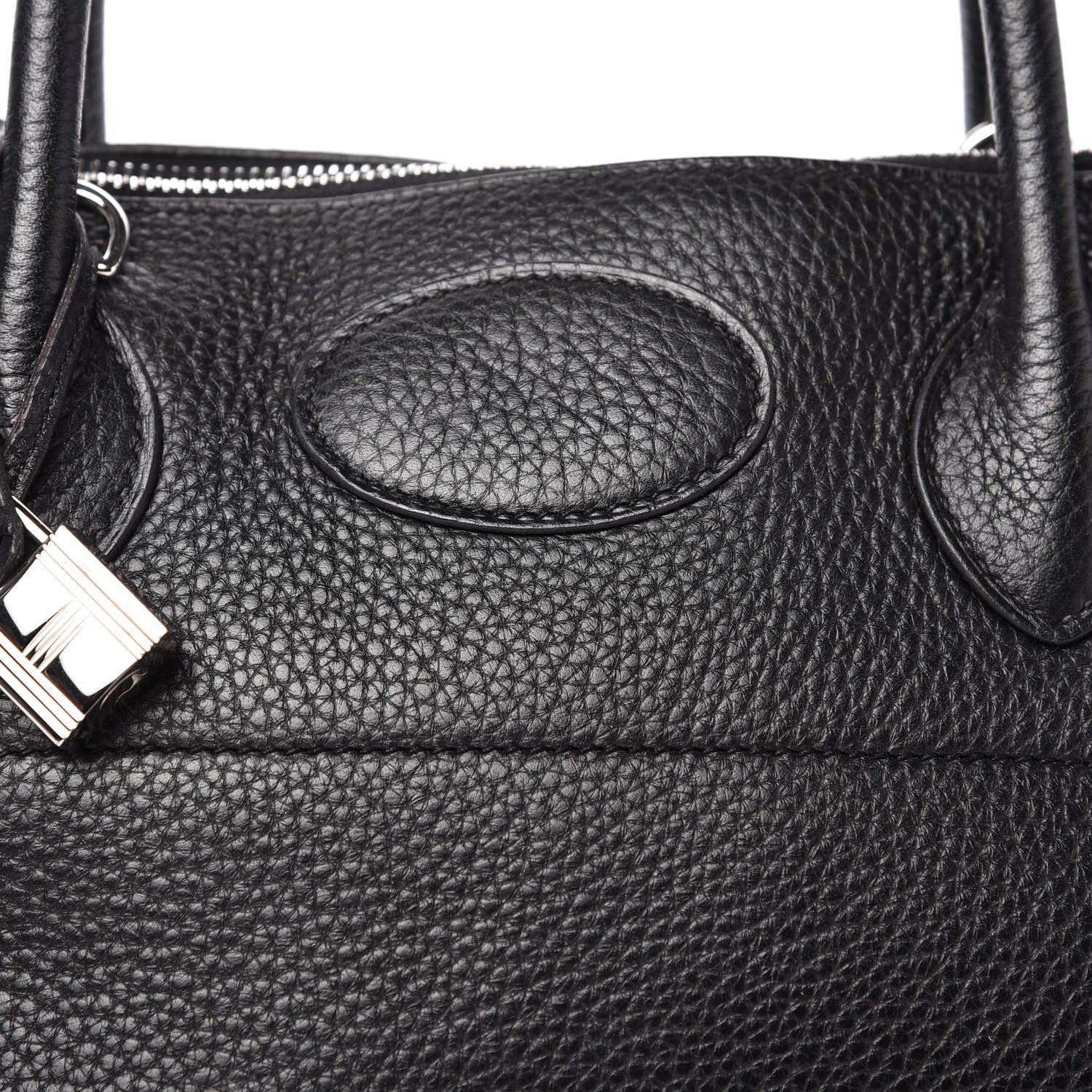 Hermes Taurillon Clemence Bolide 31 Black 9 of 11