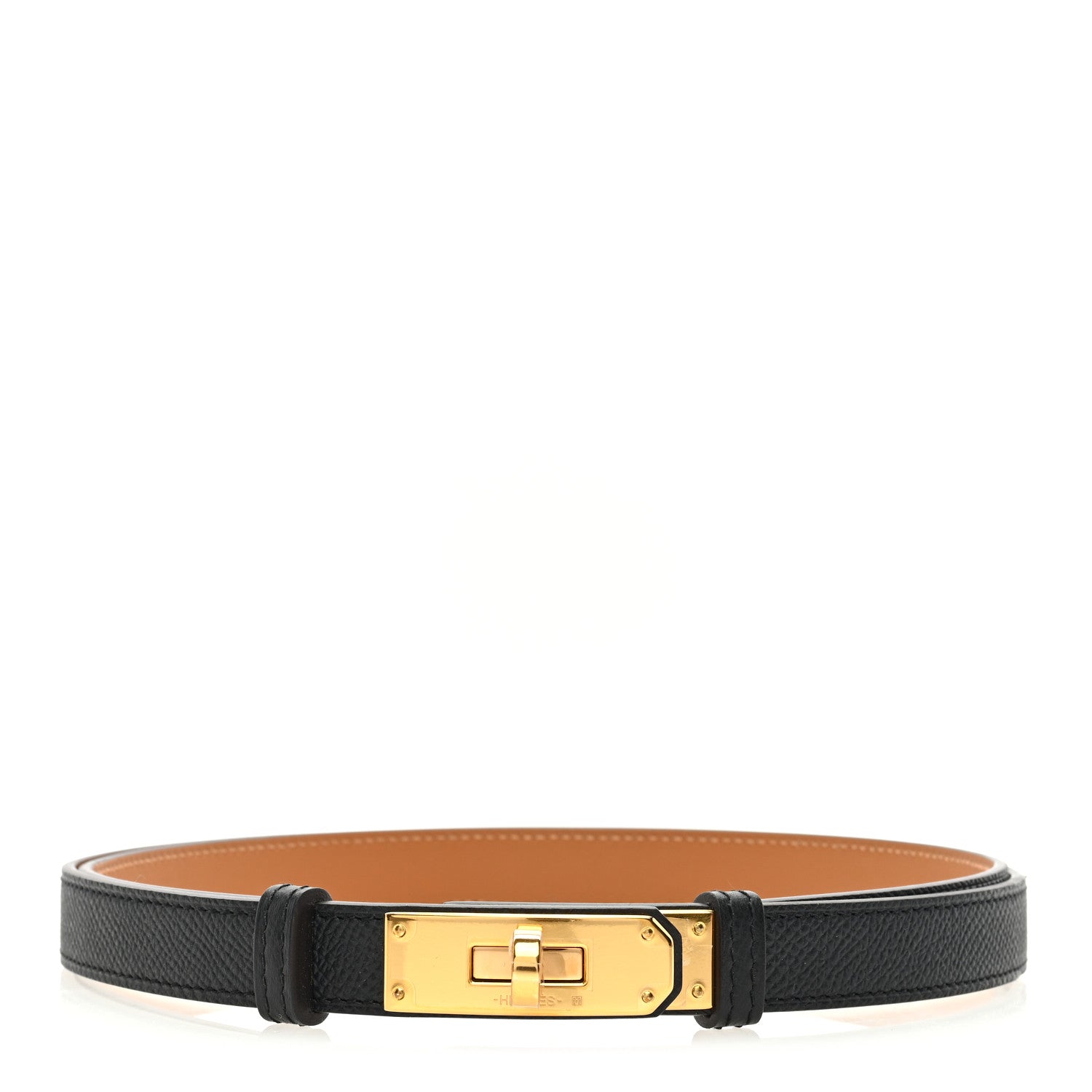 Hermes Epsom Kelly Belt Black 1 of 3