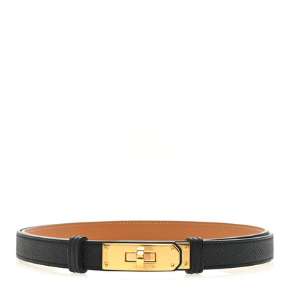 Hermes Epsom Kelly Belt Black 1 of 3