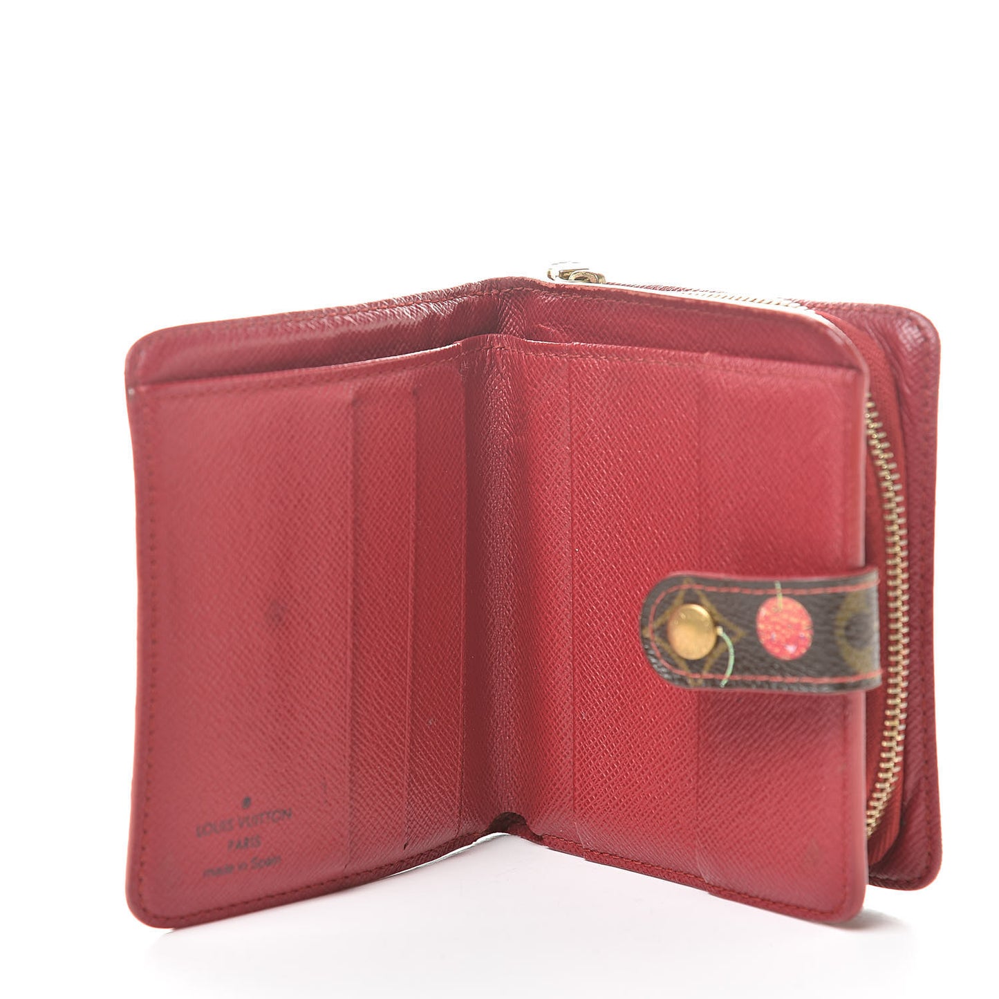 Monogram Cerises Compact Zippe Wallet