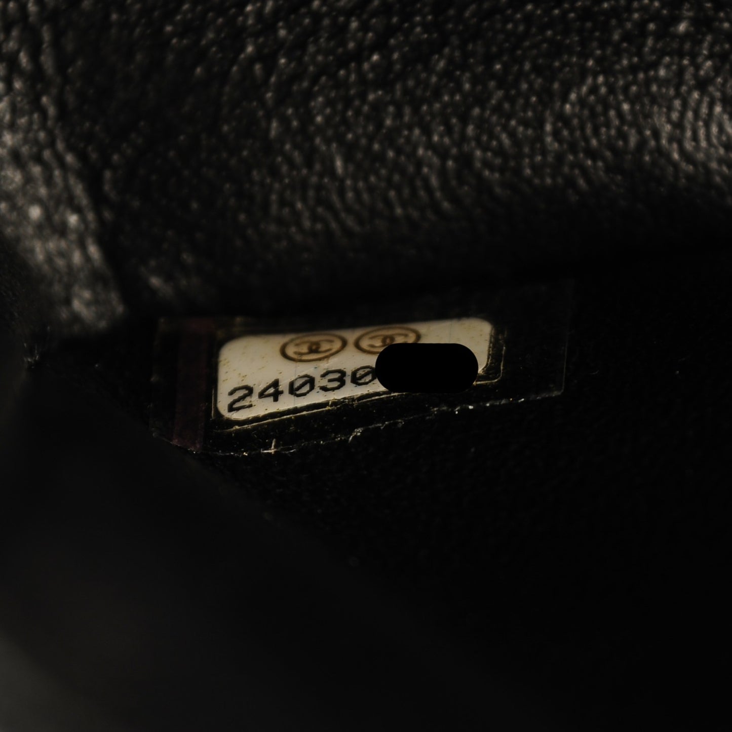 Calfskin Quilted Mini Rectangular Flap So Black