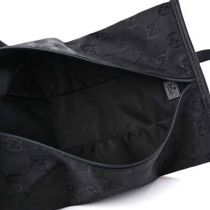 Gucci Econyl Nylon Monogram Off The Grid Shoe Case Black 6 of 10