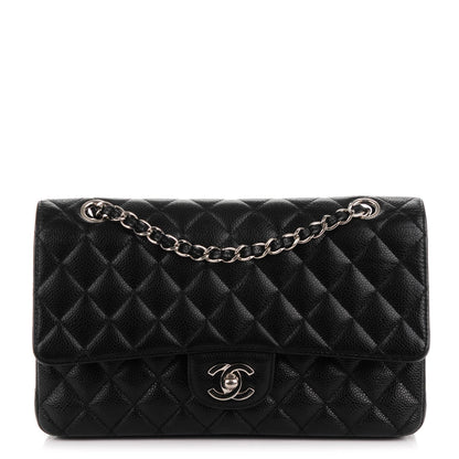 Chanel Caviar Quilted Medium Double Flap Black 1 of 8