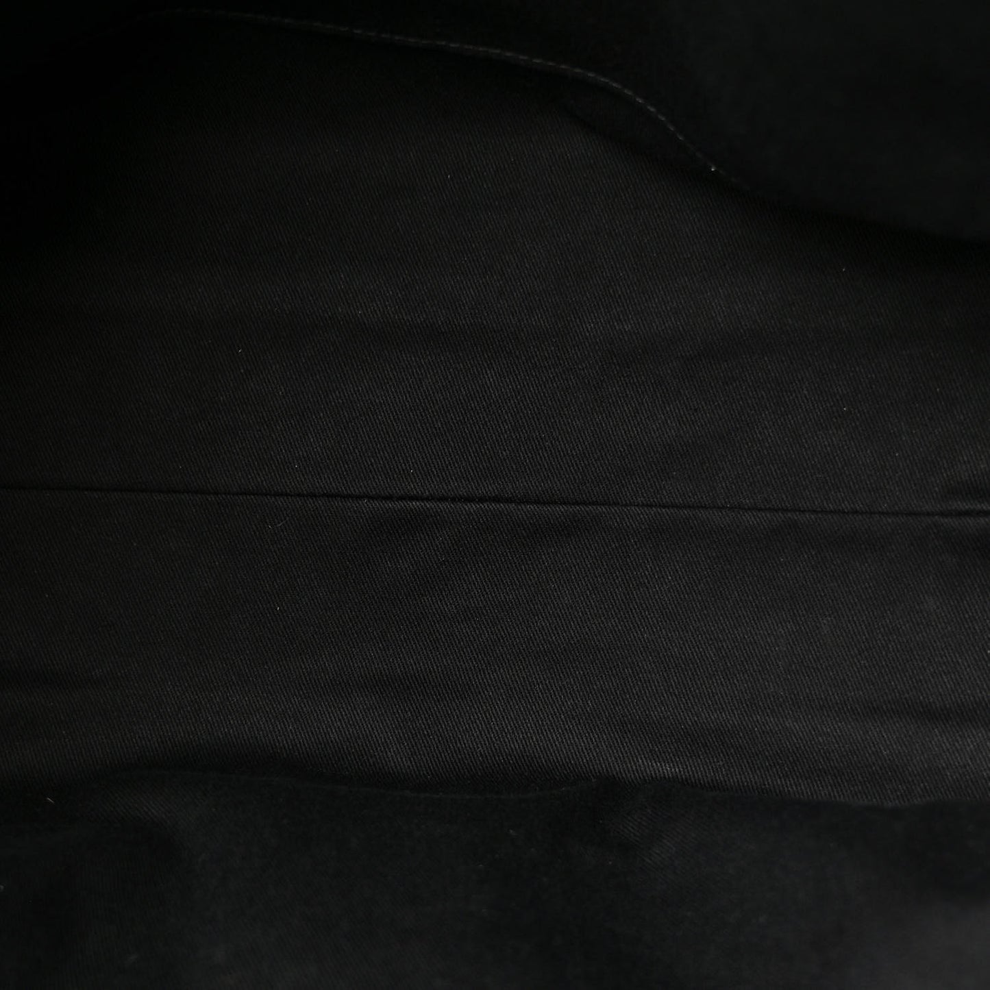 Canvas Pearl Medium Deauville Tote Black