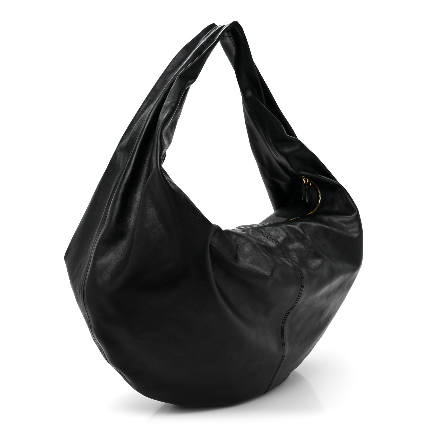 Khaite Calfskin Medium Olivia Hobo Black 3 of 10
