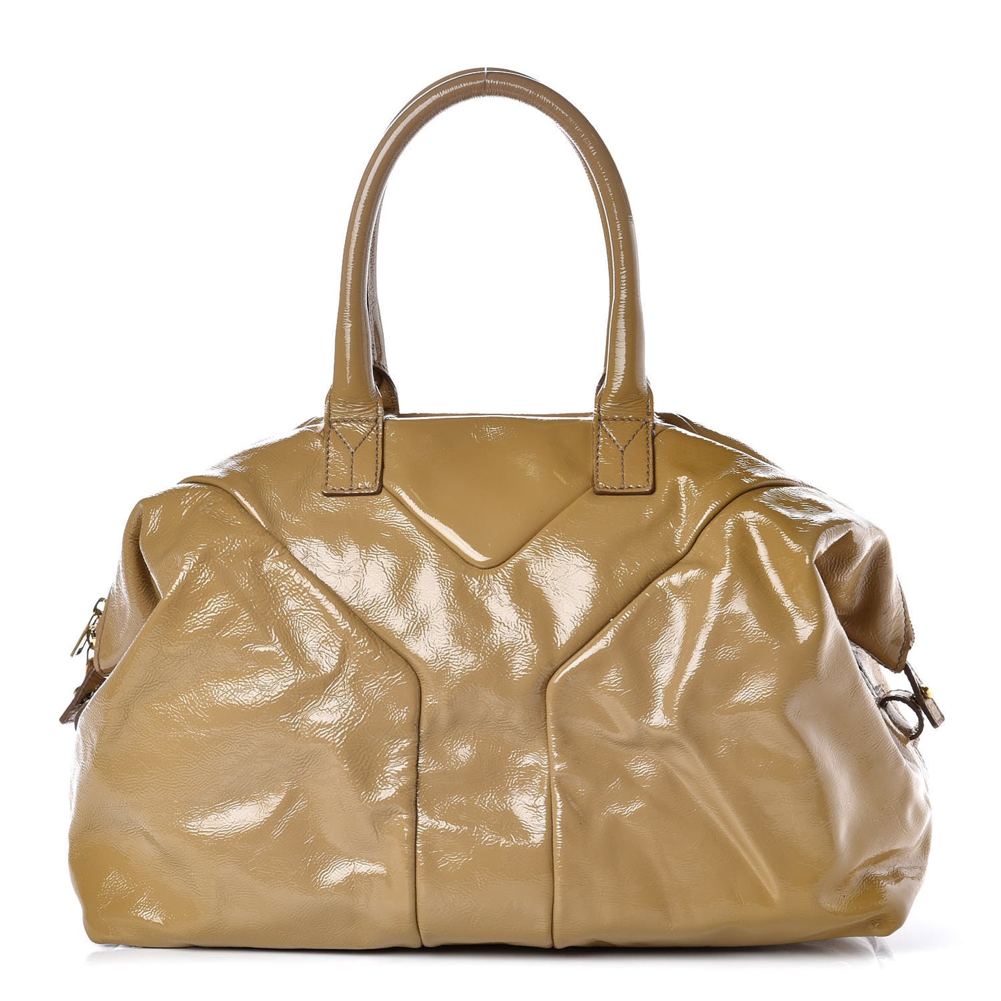 Patent Medium Easy Y Bag Camel