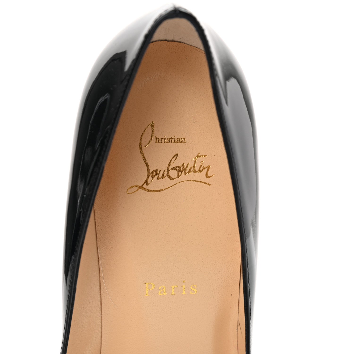 Christian Louboutin Patent Pigalle Follies 85 Pumps 40.5 Black 6 of 9