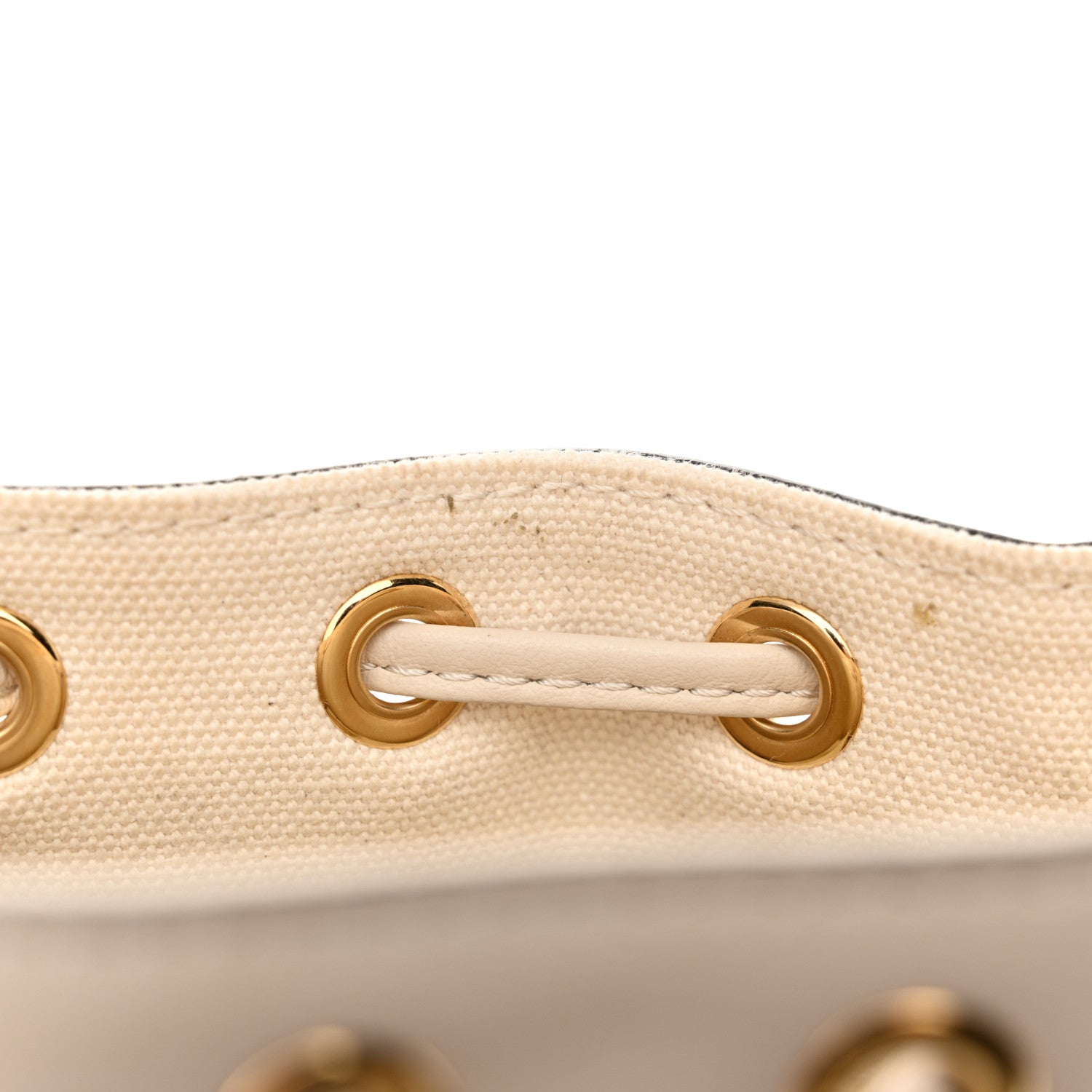 Fendi Canvas Vitello Grace F is Fendi FF Multicolor Embroidered Mini Mon Tresor Bucket Bag Grezzo Multicolor Latte 12 of 15