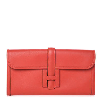 Hermes Swift Jige Elan 29 Clutch Capucine 1 of 11