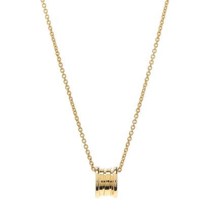 Bulgari 18K Yellow Gold B.Zero1 Pendant Necklace 1 of 5