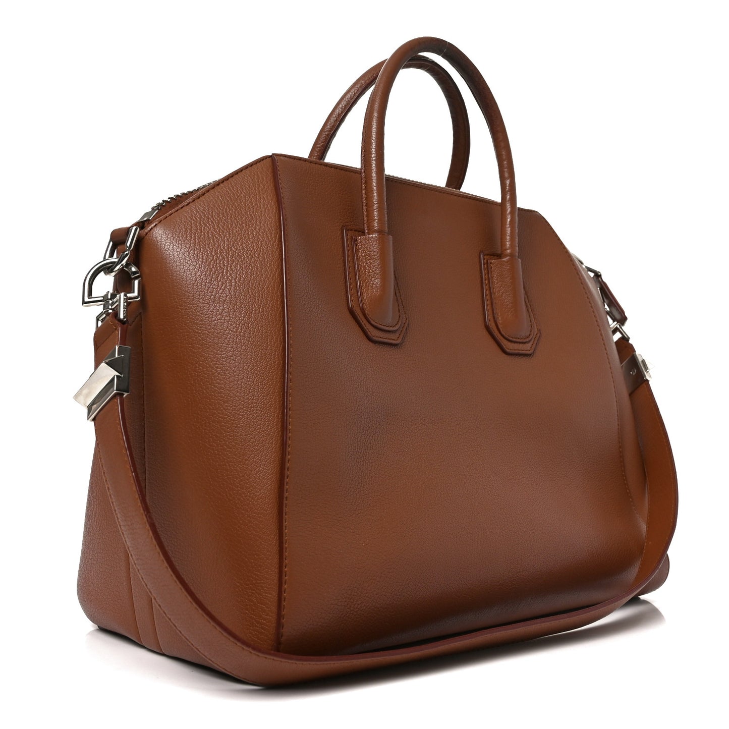 Sugar Goatskin Medium Antigona Cognac