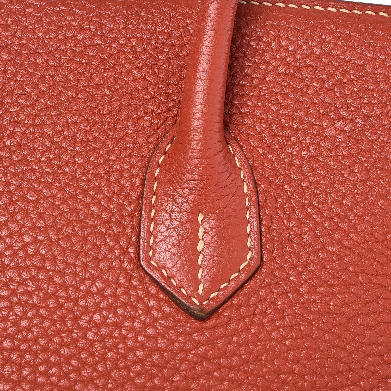 Hermes Taurillon Clemence Birkin 35 Sanguine 30 of 32