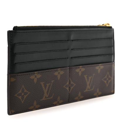Louis Vuitton Monogram Slim Purse Black 3 of 7