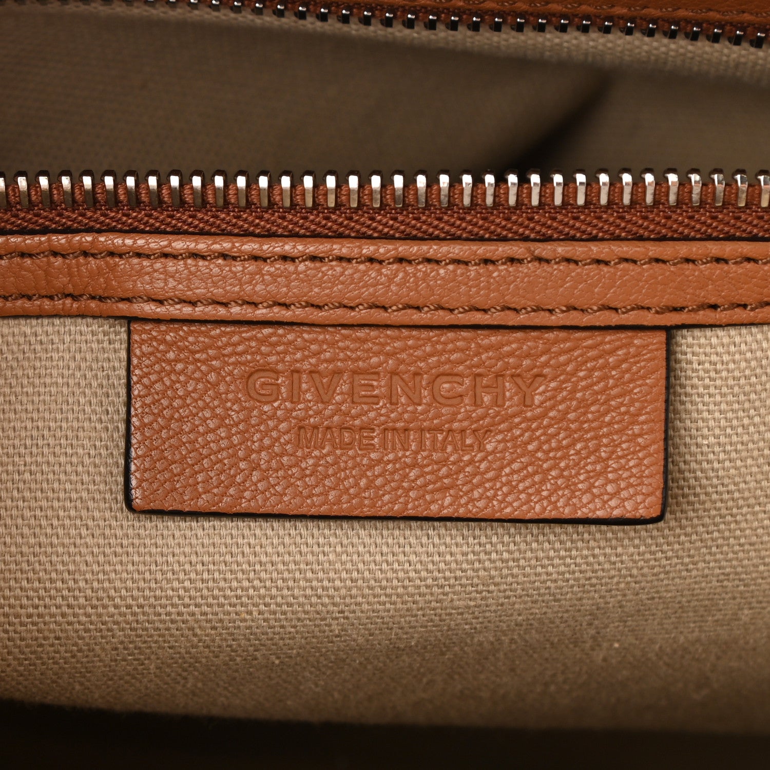 Givenchy Sugar Goatskin Medium Antigona Cognac 6 of 11