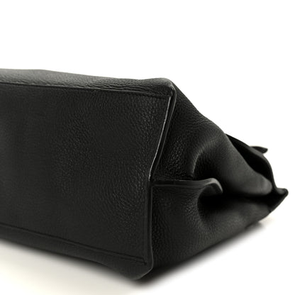 Gucci Cellarius Calfskin Bamboo Daily Top Handle Bag Black 10 of 10