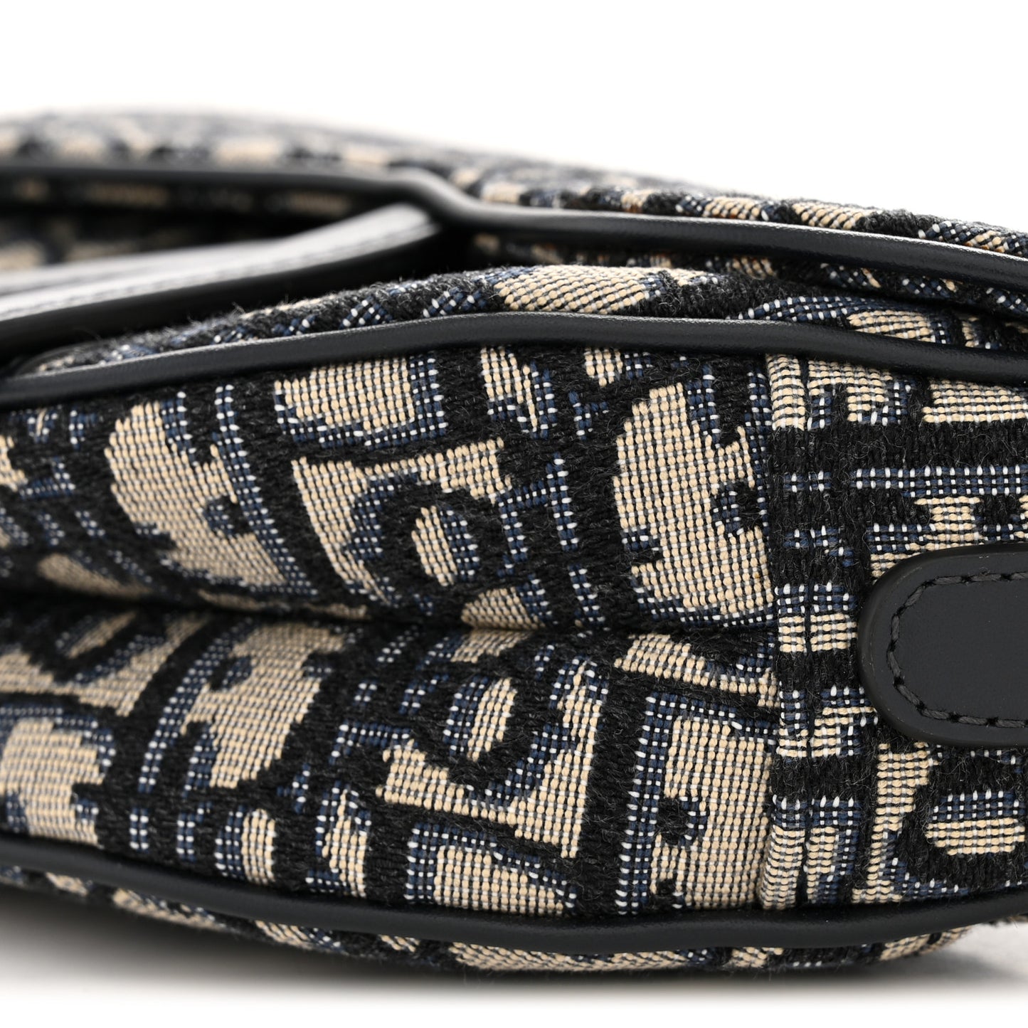 Oblique Mini Saddle Bag Blue