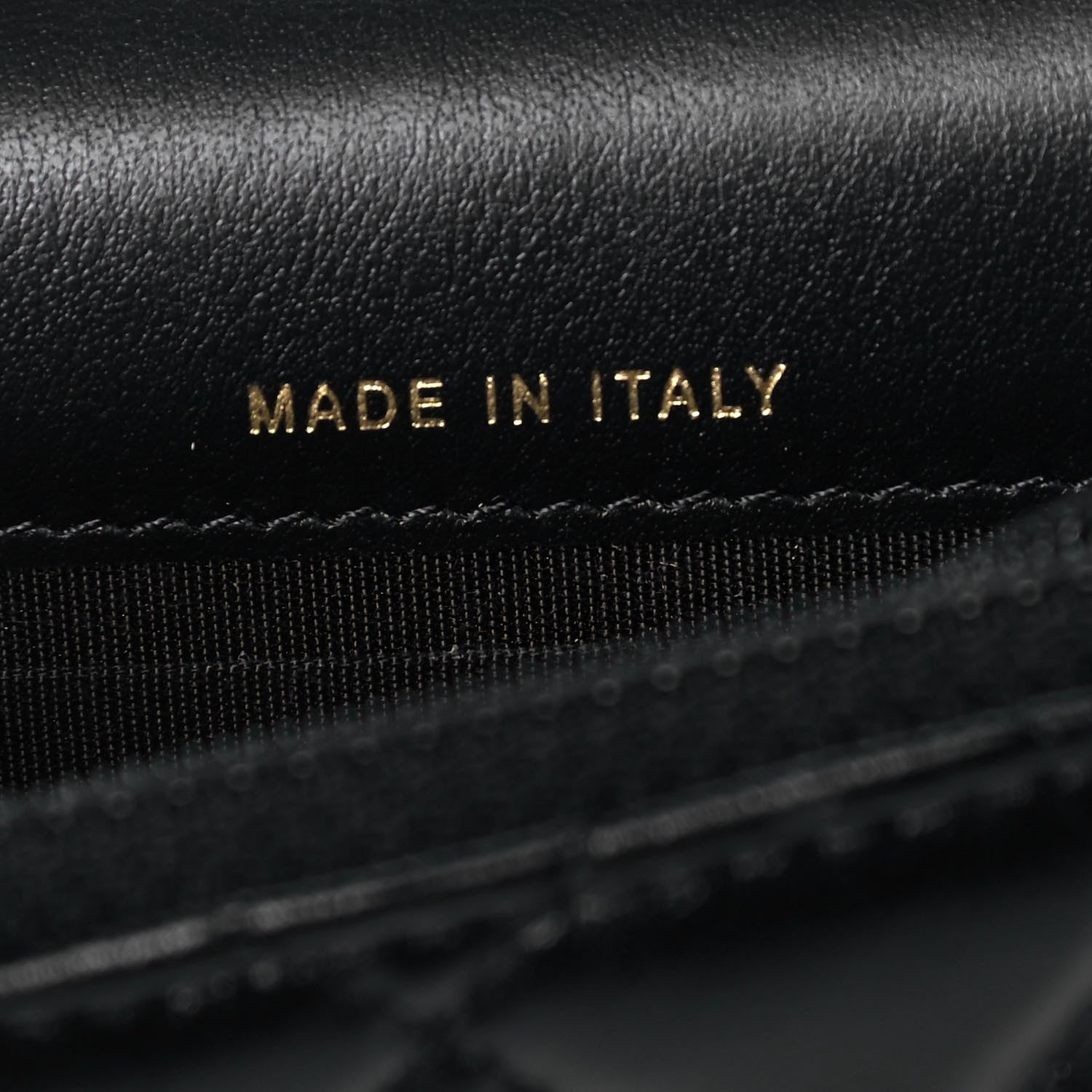 Chanel Calfskin Quilted Maxi Pearls Clutch With Chain Black 6 of 9