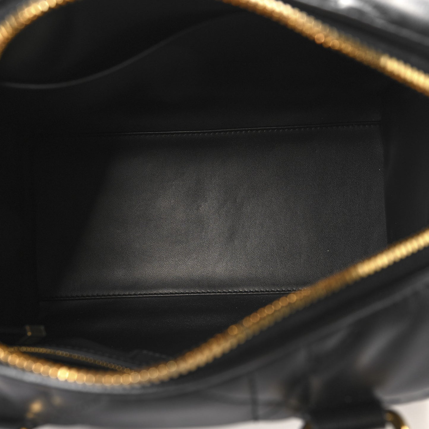 Calfskin Macrocannage Groove 25 Bag Black