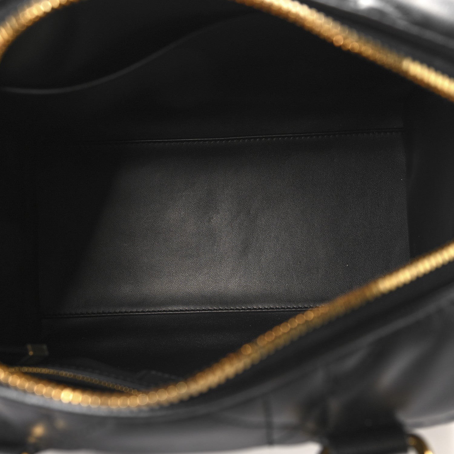 Christian Dior Calfskin Macrocannage Groove 25 Bag Black 5 of 9