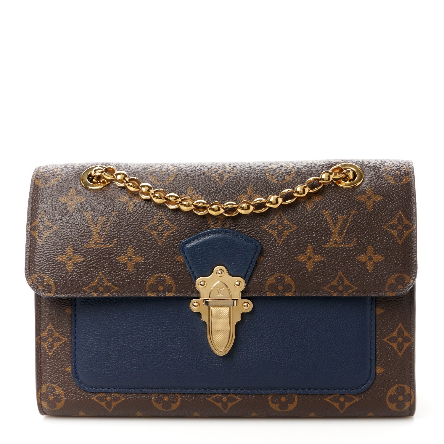 Louis Vuitton Monogram Victoire Blue Marine 1 of 10