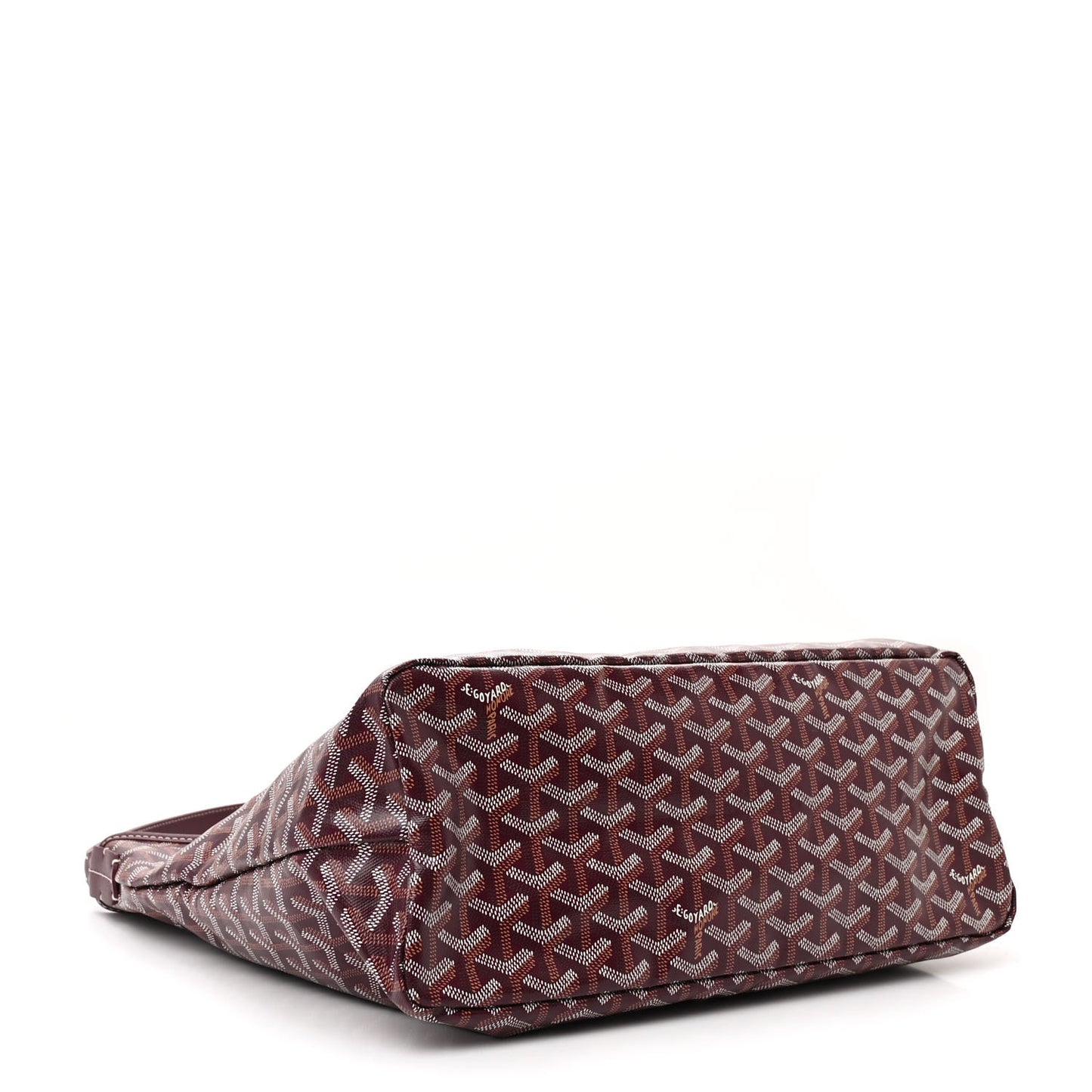 Goyardine Boheme Hobo Burgundy