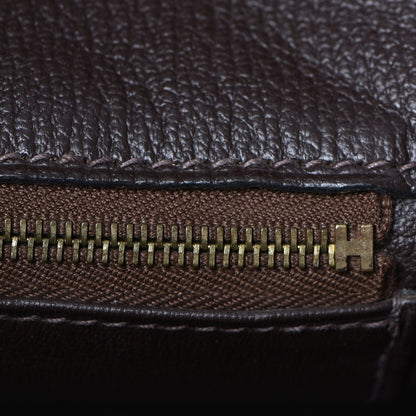 Hermes Togo Birkin 35 Chocolate 16 of 38