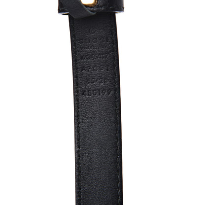 Gucci Calfskin Double G 20mm Belt 65 26 Black 4 of 4