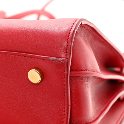 Saint Laurent Calfskin Small Sac De Jour Lipstick Red 12 of 27