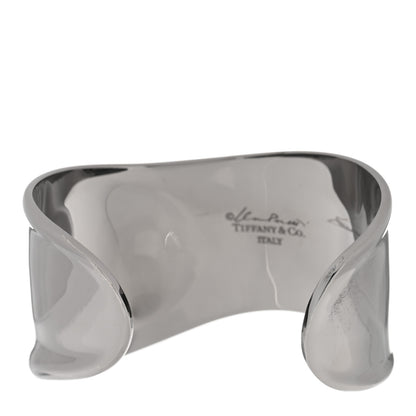 Tiffany Ruthenium Small Elsa Peretti Left Wrist Bone Cuff Bracelet 2 of 4