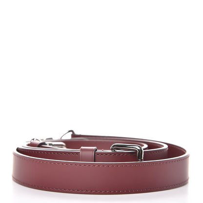 Louis Vuitton Calfskin Keepall Adjustable Shoulder Strap Burgundy 2 of 4