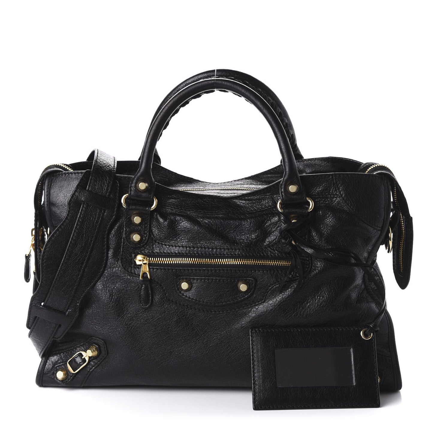 Agneau Giant 12 Gold Hardware City Black