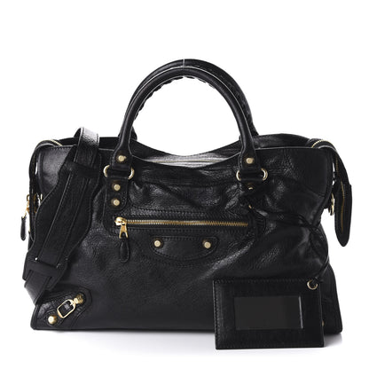 Balenciaga Agneau Giant 12 Gold Hardware City Black 1 of 12