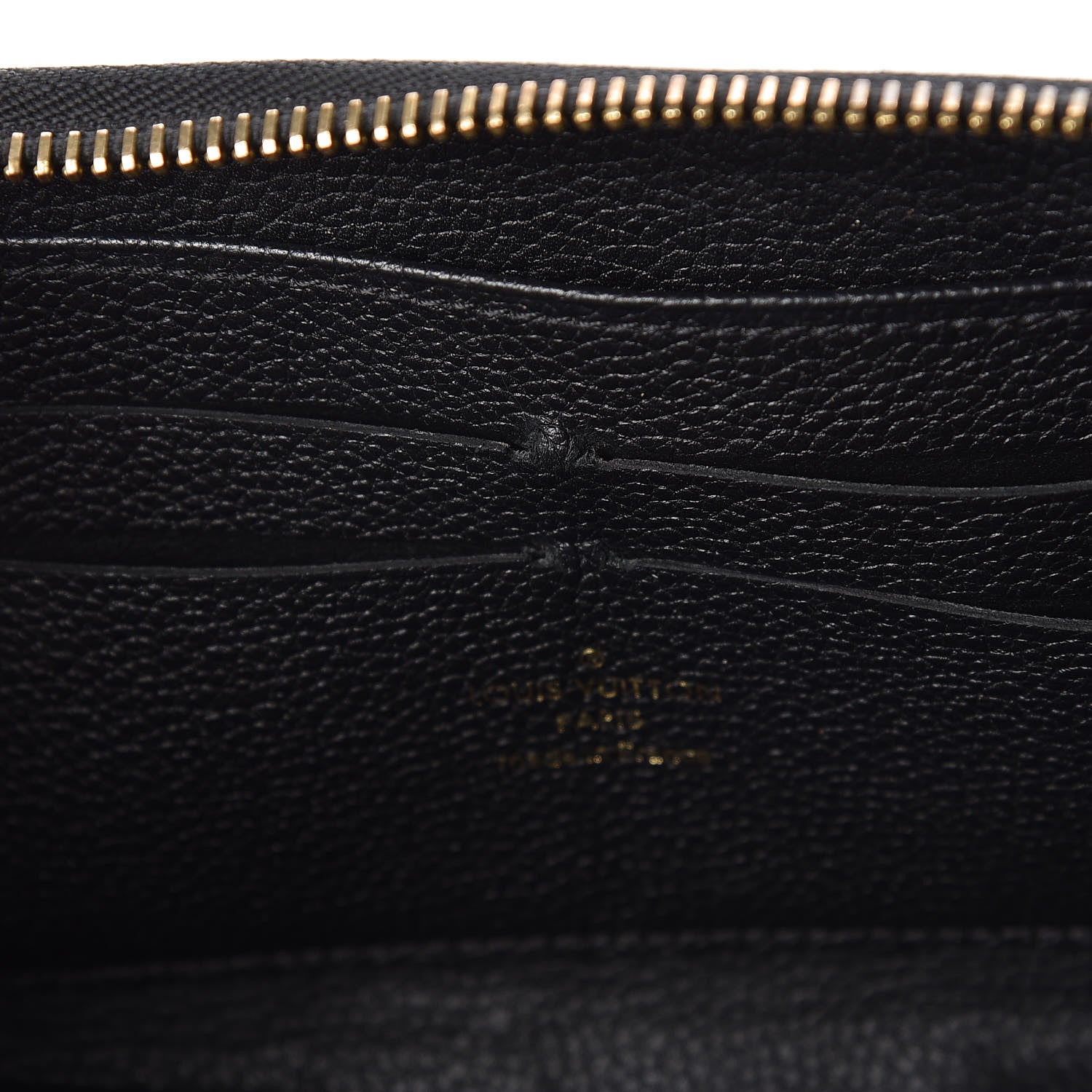Louis Vuitton Empreinte Zippy Wallet Black 9 of 9