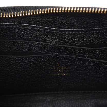 Louis Vuitton Empreinte Zippy Wallet Black 9 of 9
