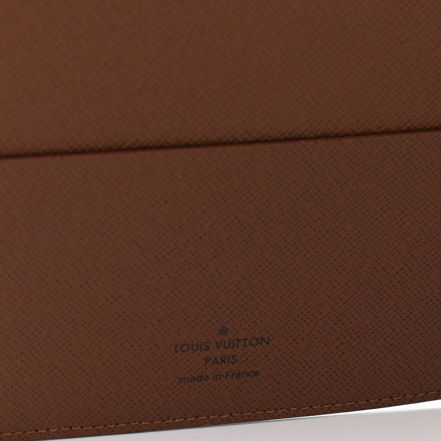 Monogram Desk Agenda Cover