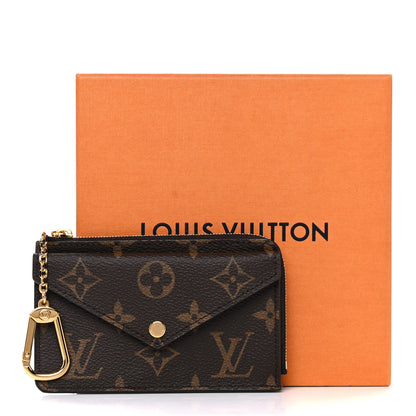 Louis Vuitton Monogram Recto Verso Card Holder Black 9 of 9