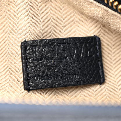Loewe Soft Grained Calfskin Small Puzzle Edge Bag Navy 6 of 10