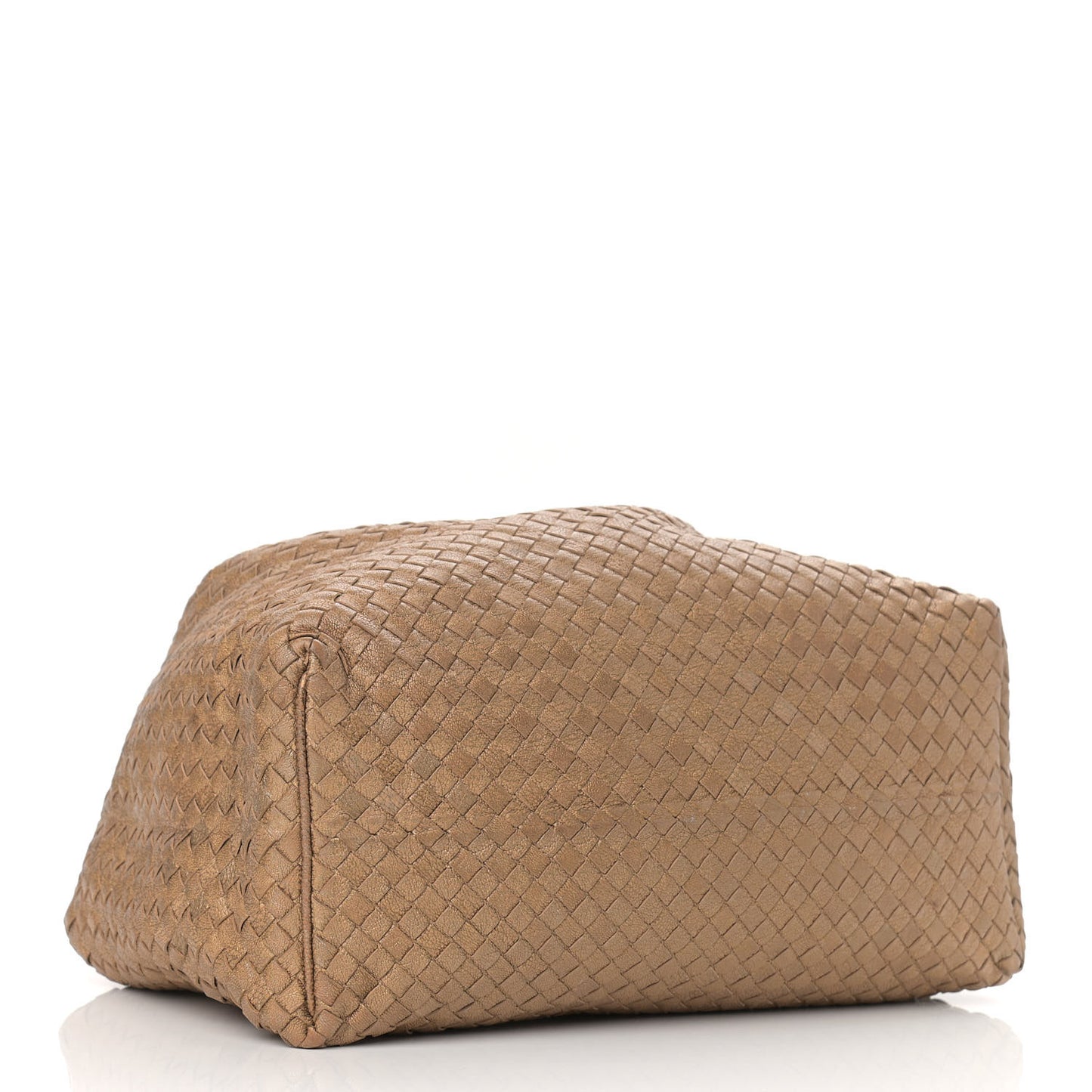 Chevre Intrecciato Sloane Hobo Ottone