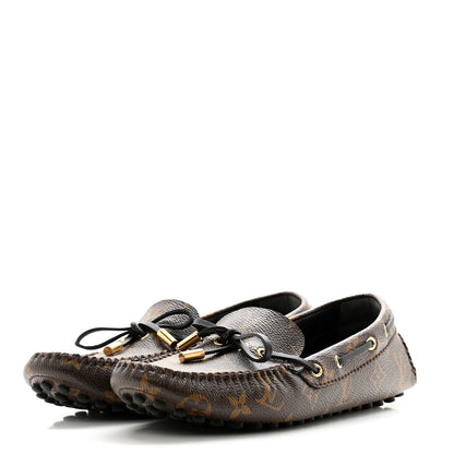 Louis Vuitton Patent Monogram Gloria Loafers 37.5 3 of 9