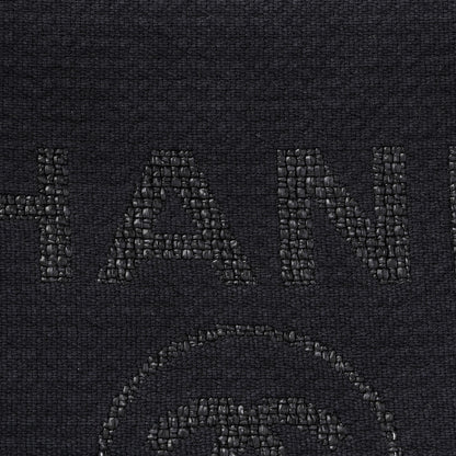 Chanel Mixed Fibers Medium Deauville Tote Black 10 of 17