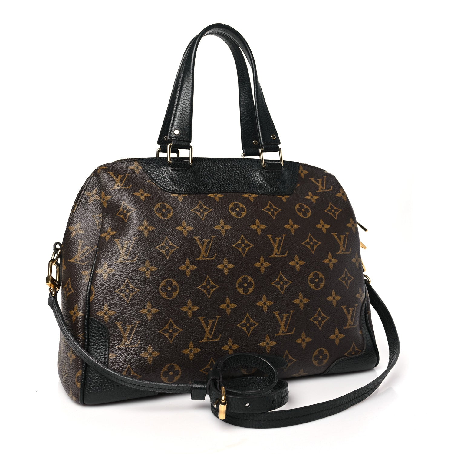 Louis Vuitton LOUIS VUITTON Monogram Retiro NM Black 3 of 10