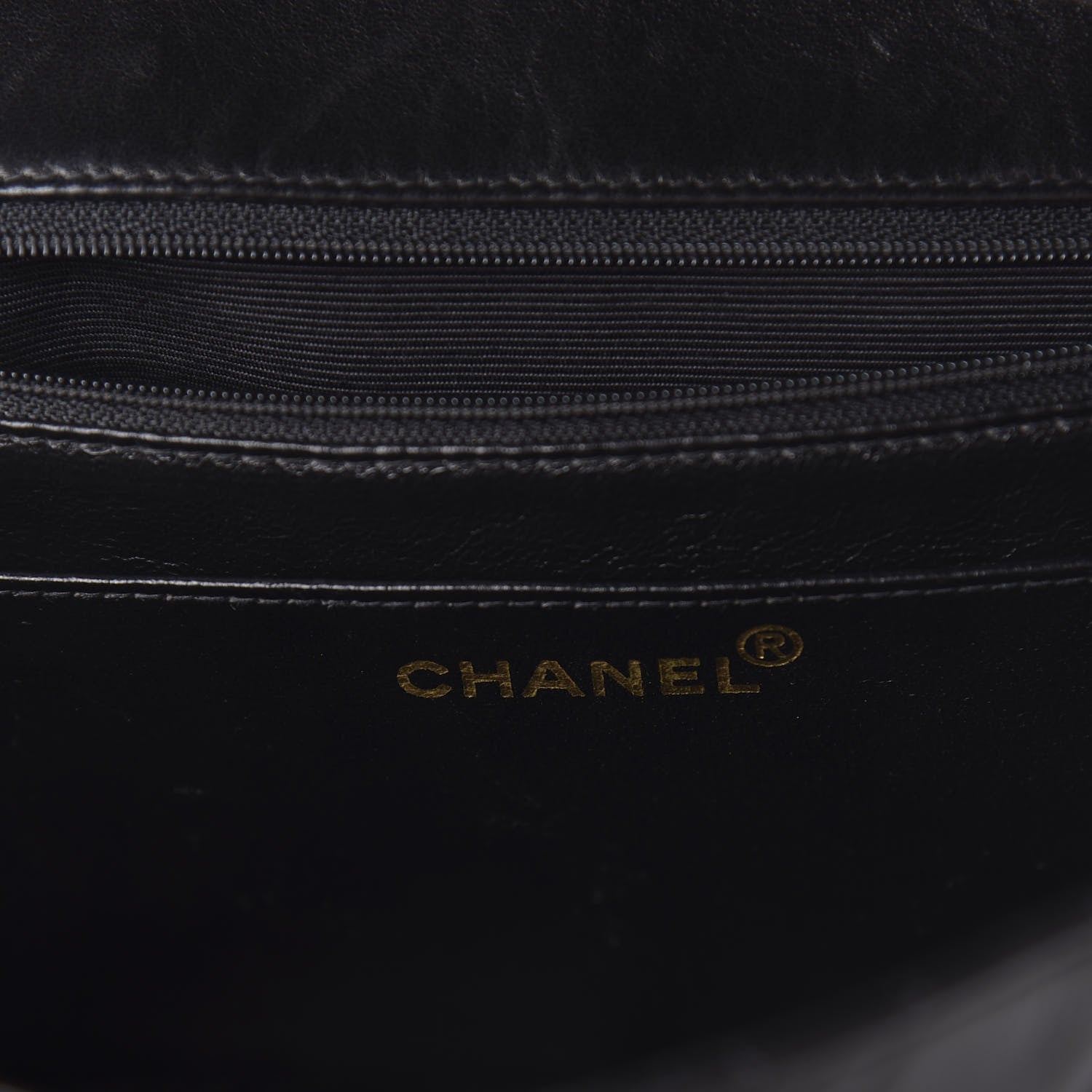Chanel Lambskin Quilted Medium Single Flap Black 8 of 12
