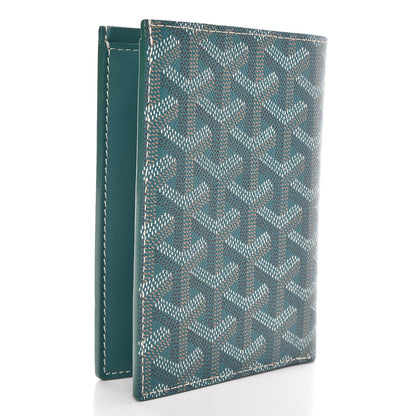 Goyard Goyardine Moliere Wallet Green 3 of 7