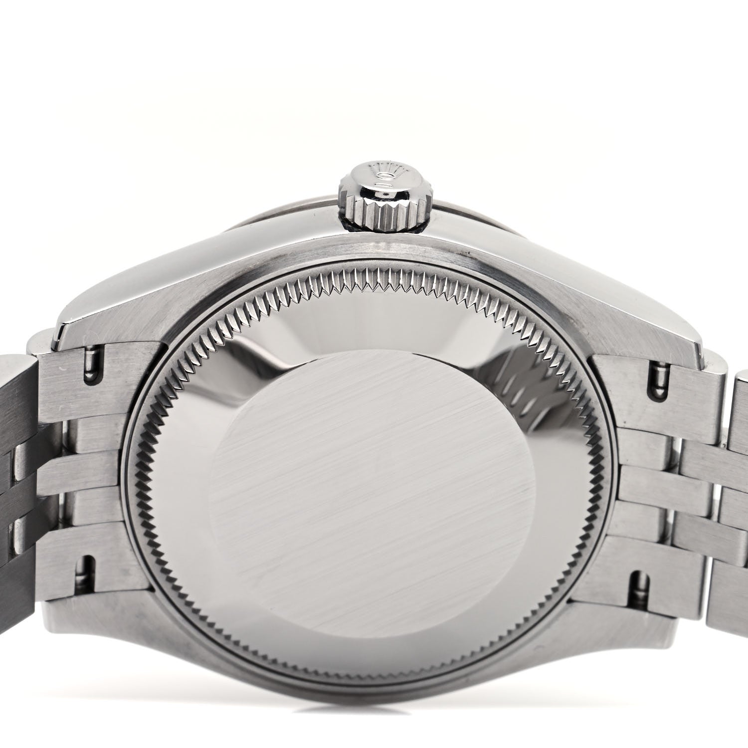 Rolex Stainless Steel 18K White Gold 31mm Oyster Perpetual Datejust Watch Bright Blue Roman 278274 4 of 5