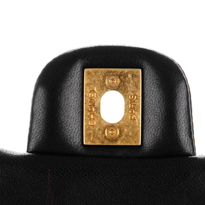 Chanel Lambskin Quilted Mini Studded Flap Black 6 of 9