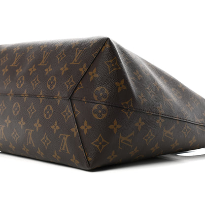 Louis Vuitton Monogram Flower Hobo Black 9 of 13