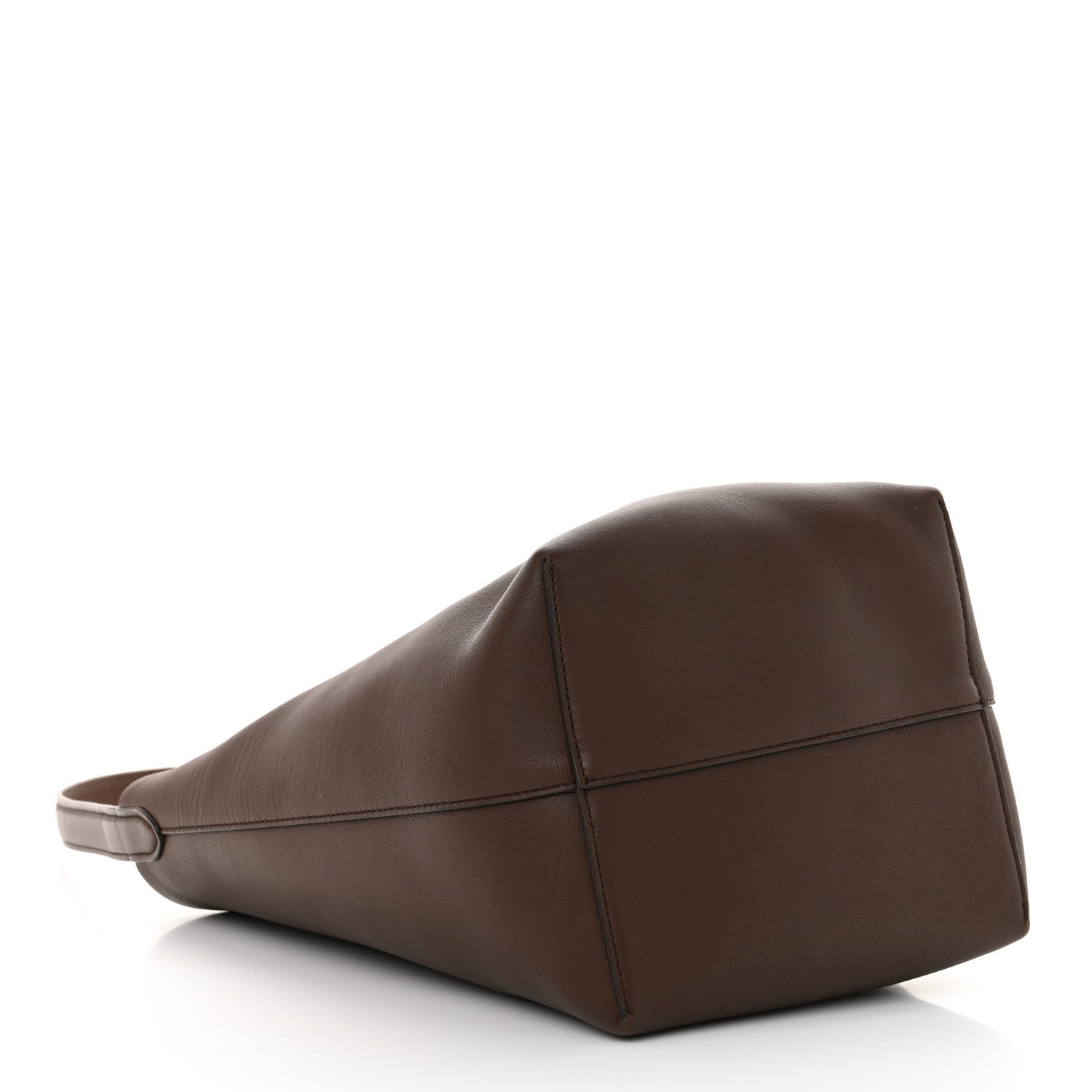 The Row Calfskin Medium N/S Park Tote Chocolate 1655785 – FASHIONPHILE