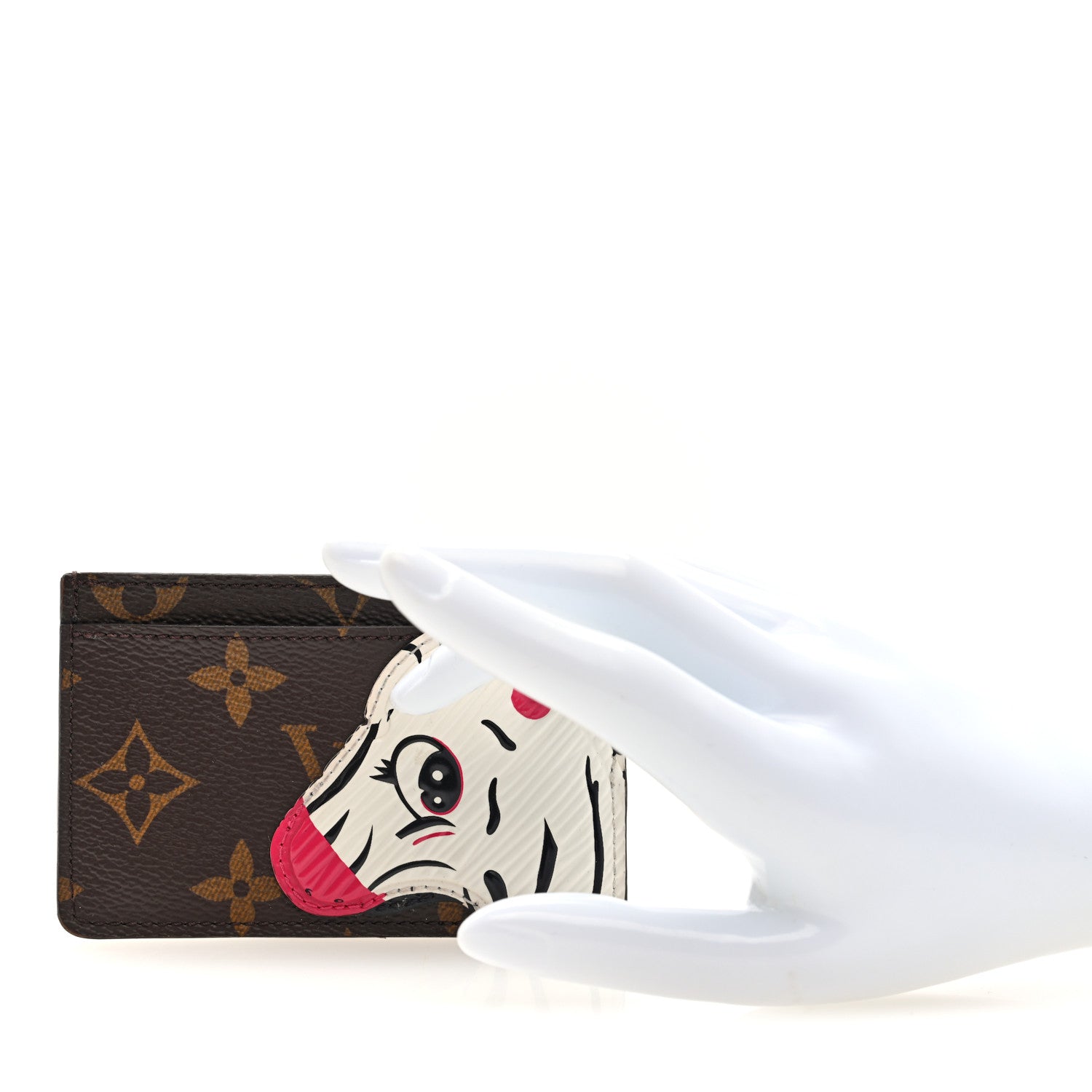 Louis Vuitton Monogram Zebra Animation Card Holder 2 of 7